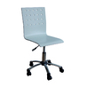 Silla de despacho de color blanco sobre ruedas Alexia image pub1