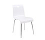 Silla de dise&ntilde;o Cindy de metacrilato blanca