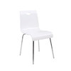 Silla de dise&ntilde;o Cindy de metacrilato blanca image pub1