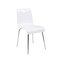 Silla de dise&ntilde;o Cindy de metacrilato blanca