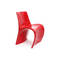 Silla de dise&ntilde;o roja OWIE