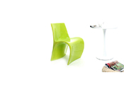 Silla de dise&ntilde;o verde OWIE