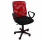 Silla de oficina SUSY de color rojo image 1