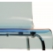 Silla dise&ntilde;o Cindy color azul transparente
