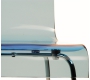 Silla dise&ntilde;o Cindy color azul transparente