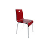 Silla diseno Cindy color rojo transparente image pub1
