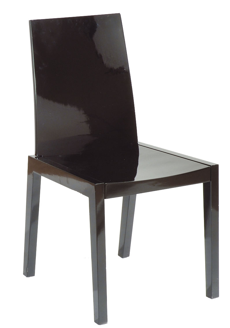 Silla para cocina / comedor NEW YORK de dise&ntilde;o color negro