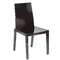 Silla para cocina / comedor NEW YORK de dise&ntilde;o color negro