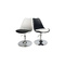 Silla STEEVY de color blanco giratoria y de altura regulable