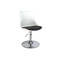 Silla STEEVY de color blanco giratoria y de altura regulable