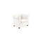 Sill&oacute;n BABY CHESTERFIELD de color blanco