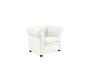 Sill&oacute;n BABY CHESTERFIELD de color blanco
