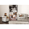 Sill&oacute;n BABY CHESTERFIELD de color plata
