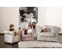 Sill&oacute;n BABY CHESTERFIELD de color plata