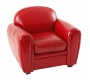 Sill&oacute;n BABY CLUB de color rojo
