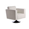 Sill&oacute;n BOSTON de color blanco-giratorio