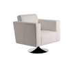 Sill&oacute;n BOSTON de color blanco-giratorio image pub1
