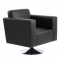 Sill&oacute;n Boston de color negro-giratorio