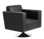 Sill&oacute;n Boston de color negro-giratorio image 1