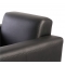 Sill&oacute;n Boston de color negro-giratorio