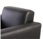 Sill&oacute;n Boston de color negro-giratorio image 3