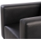 Sill&oacute;n Boston de color negro-giratorio