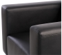 Sill&oacute;n Boston de color negro-giratorio image 5