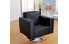 Sill&oacute;n Boston de color negro-giratorio image 6