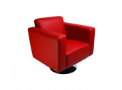 Sill&oacute;n Boston de color rojo Burdeos- giratorio