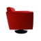 Sill&oacute;n Boston de color rojo Burdeos- giratorio