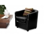 Sill&oacute;n Cabriolet negro chocolate New Pretty