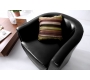 Sill&oacute;n Cabriolet negro chocolate New Pretty