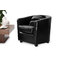 Sill&oacute;n Cabriolet negro chocolate New Pretty