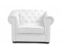 Sill&oacute;n CHESTERFIELD color blanco