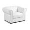 Sill&oacute;n CHESTERFIELD color blanco