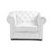 Sill&oacute;n CHESTERFIELD color blanco