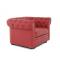 Sill&oacute;n Chesterfield color grosella