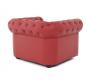 Sill&oacute;n Chesterfield color grosella