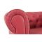 Sill&oacute;n Chesterfield color grosella