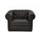 Sill&oacute;n Chesterfield color negro