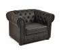Sill&oacute;n Chesterfield color negro