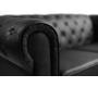 Sill&oacute;n Chesterfield color negro