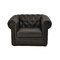 Sill&oacute;n Chesterfield color negro