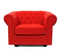 Sill&oacute;n Chesterfield color rojo