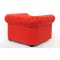 Sill&oacute;n Chesterfield color rojo