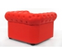 Sill&oacute;n Chesterfield color rojo
