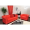 Sill&oacute;n Chesterfield color rojo