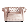 Sill&oacute;n CHESTERFIELD de color perla image pub1
