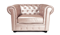 Sill&oacute;n CHESTERFIELD de color perla