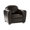 Sill&oacute;n club color marr&oacute;n y de cuero de b&uacute;falo image pub1